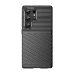 Thunder Silicone Armored Black Kryt Samsung Galaxy S25 Ultra