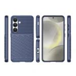 Thunder Silicone Armored Blue Kryt Samsung Galaxy S25