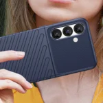 Thunder Silicone Armored Blue Kryt Samsung Galaxy S25