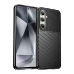 Thunder Silicone Armored Cover Black Kryt Samsung Galaxy S24 Fe