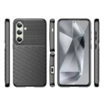 Thunder Silicone Armored Cover Black Kryt Samsung Galaxy S24 Fe