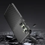 Thunder Silicone Armored Cover Black Kryt Samsung Galaxy S24 Fe