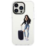 Woman Black Haired With Baggage Kryt iPhone 16 Pro