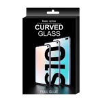 3D Edge Nano Flexi Glass Hybrid Full Screen Protector With Frame Black Samsung Galaxy S21 Plus