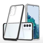 Clear 3In1 Frame Gel Cover Black Kryt Samsung Galaxy S21 Plus