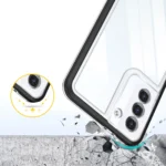 Clear 3In1 Frame Gel Cover Black Kryt Samsung Galaxy S21 Plus