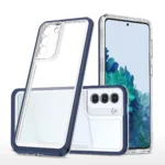 Clear 3In1 Frame Gel Cover Blue Kryt Samsung Galaxy S21 Plus