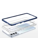 Clear 3In1 Frame Gel Cover Blue Kryt Samsung Galaxy S21 Plus