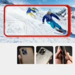 Clear 3In1 Frame Gel Cover Red Kryt Samsung Galaxy S21 Plus