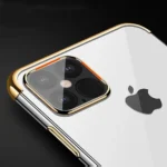 Clear Color Gel TPU Electroplating Frame Cover Black Kryt Samsung Galaxy S21 Plus