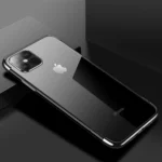 Clear Color Gel TPU Electroplating Frame Cover Black Kryt Samsung Galaxy S21 Plus