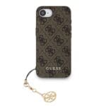Guess 4G Charm Tone on Tone Brown Kryt iPhone 16e