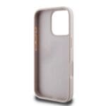 Guess PU 4G Stripe Pink Kryt iPhone 16 Pro