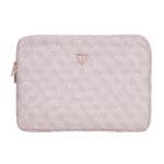Guess PU 4G Triangle Logo Obal pro NoteBook 14" Pink