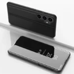 Hard Flip Clear View Black Kryt Samsung Galaxy S23 Fe