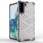 Honeycomb Armor Cover With TPU Bumper Black Kryt Samsung Galaxy S21 Plus