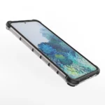 Honeycomb Armor Cover With TPU Bumper Transparent Kryt Samsung Galaxy S21 Plus