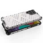 Honeycomb Armored Cover With A Gel Frame Black Kryt Samsung Galaxy M53