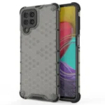 Honeycomb Armored Cover With A Gel Frame Black Kryt Samsung Galaxy M53
