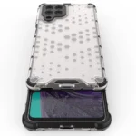 Honeycomb Armored Cover With A Gel Frame Transparent Kryt Samsung Galaxy M53