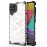 Honeycomb Armored Cover With A Gel Frame Transparent Kryt Samsung Galaxy M53
