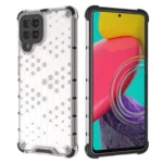 Honeycomb Armored Cover With A Gel Frame Transparent Kryt Samsung Galaxy M53