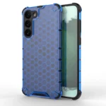 Honeycomb Armored Hybrid Cover Blue Kryt Samsung Galaxy S23 Plus