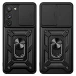 Hybrid Armor Camshield Armored With Camera Cover Blue Kryt Samsung Galaxy S23 Plus
