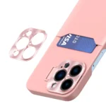 Leather Stand Card Wallet Cover With Stand Pink Kryt Samsung Galaxy S23
