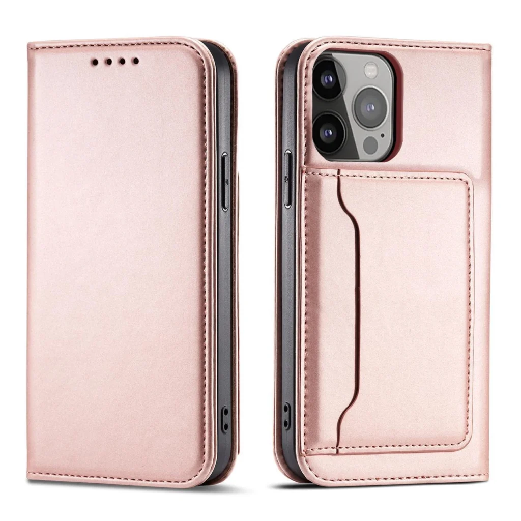 Magnet Card Flip Cover Wallet Stand Pink Kryt Samsung Galaxy S23 Plus