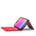 Magnet Card Flip Cover Wallet Stand Red Kryt Samsung Galaxy S23