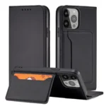 Magnet Card Ultra Flip Cover Wallet Stand Black Kryt Samsung Galaxy S23 Ultra