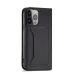 Magnet Card Ultra Flip Cover Wallet Stand Black Kryt Samsung Galaxy S23 Ultra