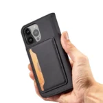 Magnet Card Ultra Flip Cover Wallet Stand Black Kryt Samsung Galaxy S23 Ultra