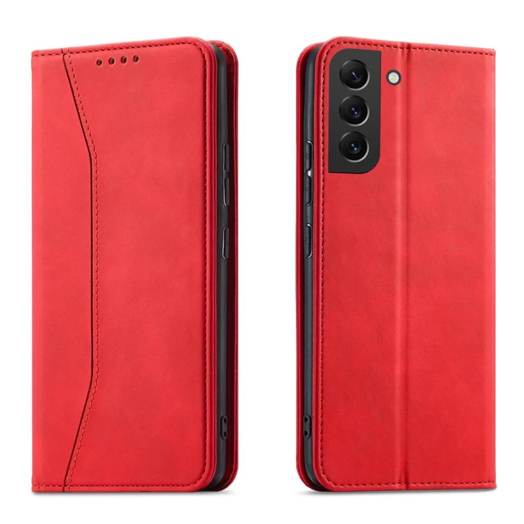 Magnet Fancy Flip Cover Wallet Stand Red Kryt Samsung Galaxy S23 Plus