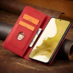 Magnet Fancy Flip Cover Wallet Stand Red Kryt Samsung Galaxy S23 Plus