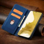 Magnet Fancy Ultra Cover With Flip Wallet Stand Blue Kryt Samsung Galaxy S23 Ultra