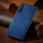 Magnet Fancy Ultra Cover With Flip Wallet Stand Blue Kryt Samsung Galaxy S23 Ultra