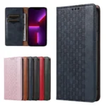 Magnet Strap Flip Wallet Mini Lanyard Stand Blue Kryt Samsung Galaxy S23