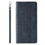 Magnet Strap Flip Wallet Mini Lanyard Stand Blue Kryt Samsung Galaxy S23 Plus