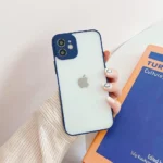 Milky Silicone Flexible Translucent Navy Blue Kryt Samsung Galaxy S21 Plus