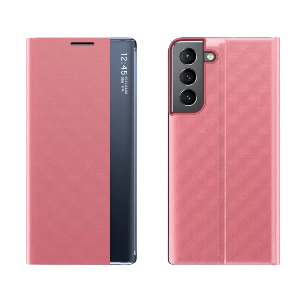 New Sleep Cover With Flip Stand Pink Kryt Samsung Galaxy S23 Plus