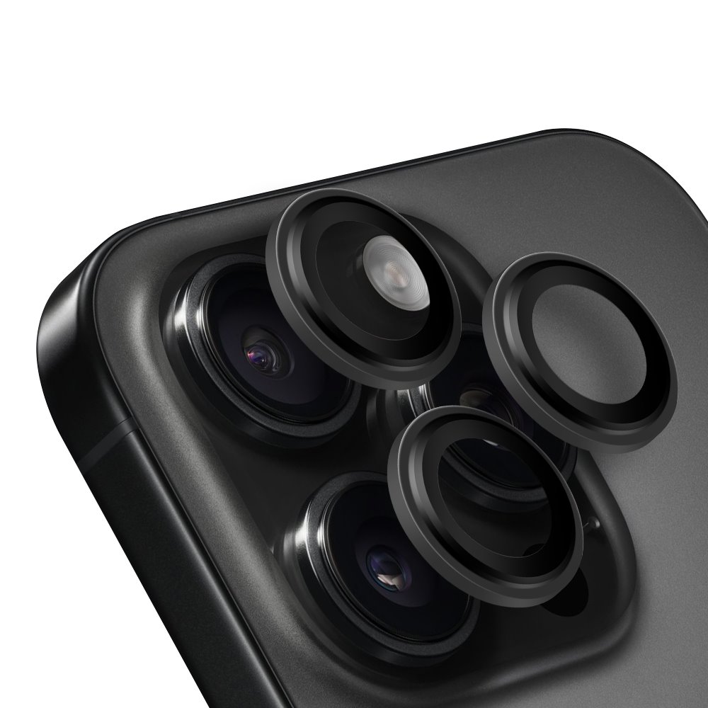 OBAL:ME Protection Lens Apple Black Titanium iPhone 16 Pro/16 Pro Max
