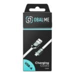 OBAL:ME Sleek USB-A/Lightning Cable White
