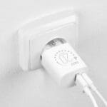OBAL:ME Travel Charger USB-A + USB-C 20W + 2x kabel 1m White