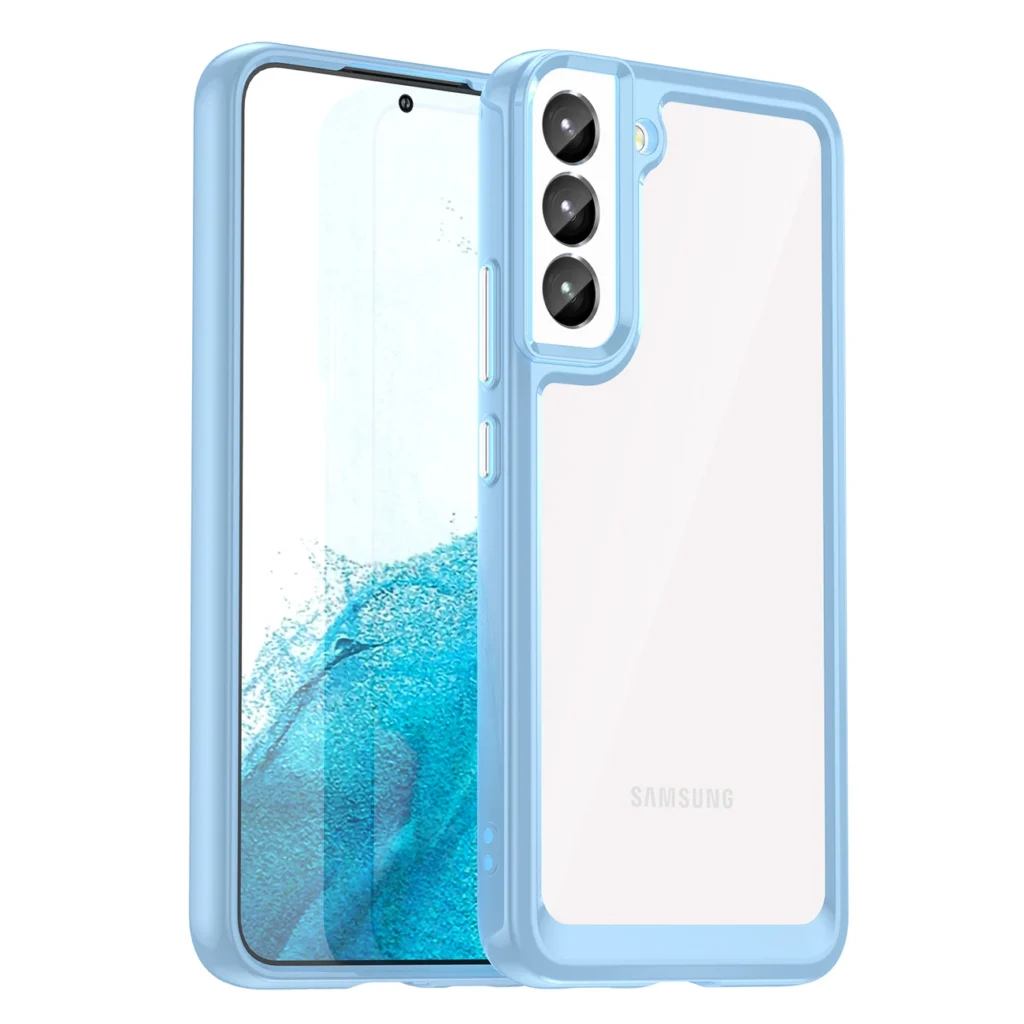 Outer Space Cover With A Flexible Frame Blue Kryt Samsung Galaxy S23 Plus