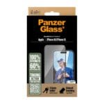 PanzerGlass Tempered Glass UWF Apple Black iPhone 16