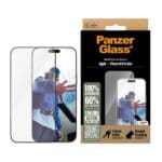 PanzerGlass Tempered Glass UWF Apple Black iPhone 16 Pro Max