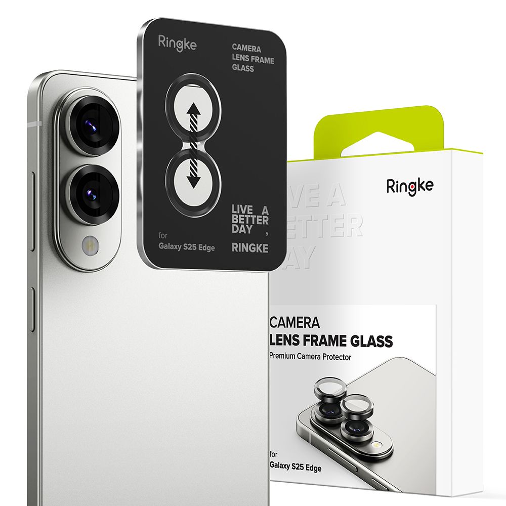 Ringke Camera Frame Protector Edge Black Samsung Galaxy S25 Edge