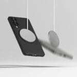 Ringke Onyx Magnetic MagSafe Black Kryt Samsung Galaxy S25 Edge